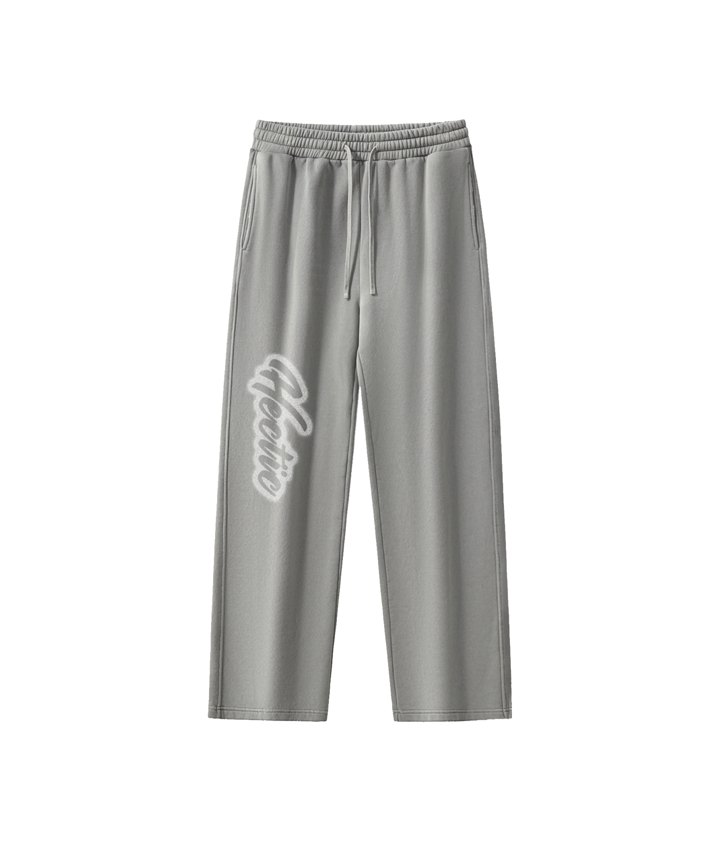 Grey Day Sweats - White
