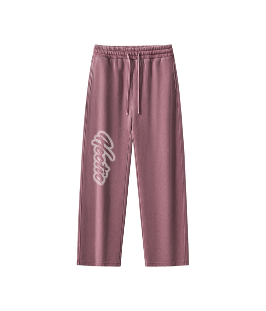 Red Day Sweats - White